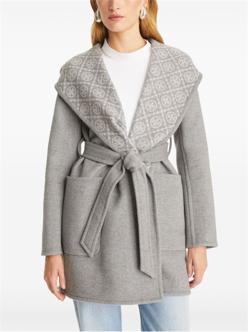 Cappotto in lana con cappuccio TORY BURCH | 153871024